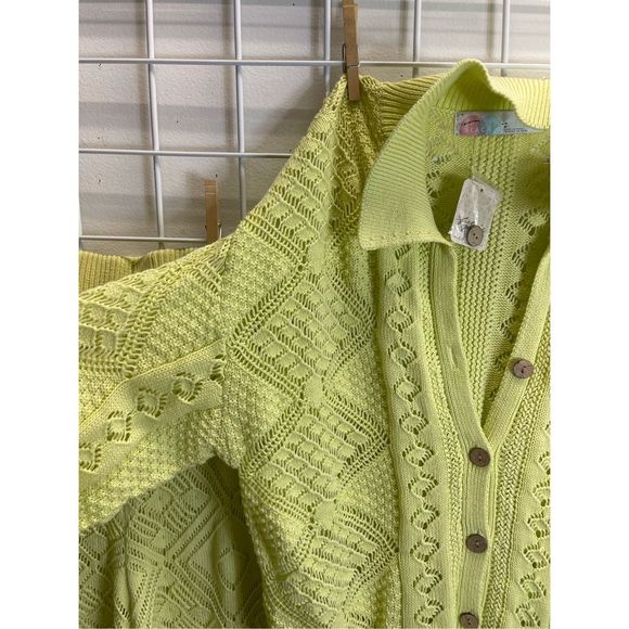 🆕 Free People - Get Away Fauxchet Yellow Set - Picture 7 of 9